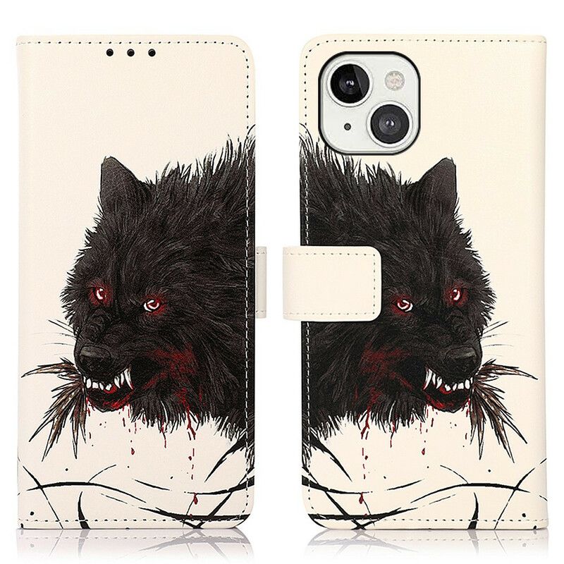 Housse iPhone 13 Loup Affamé