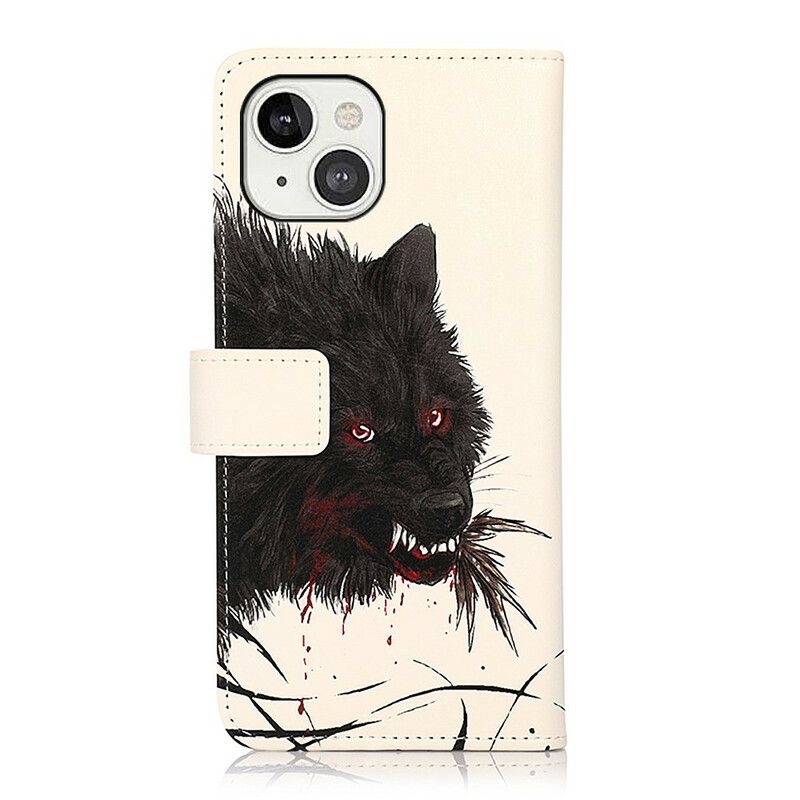 Housse iPhone 13 Loup Affamé