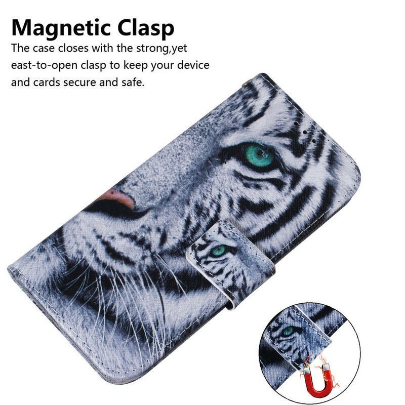 Housse iPhone 13 Mini Face De Tigre