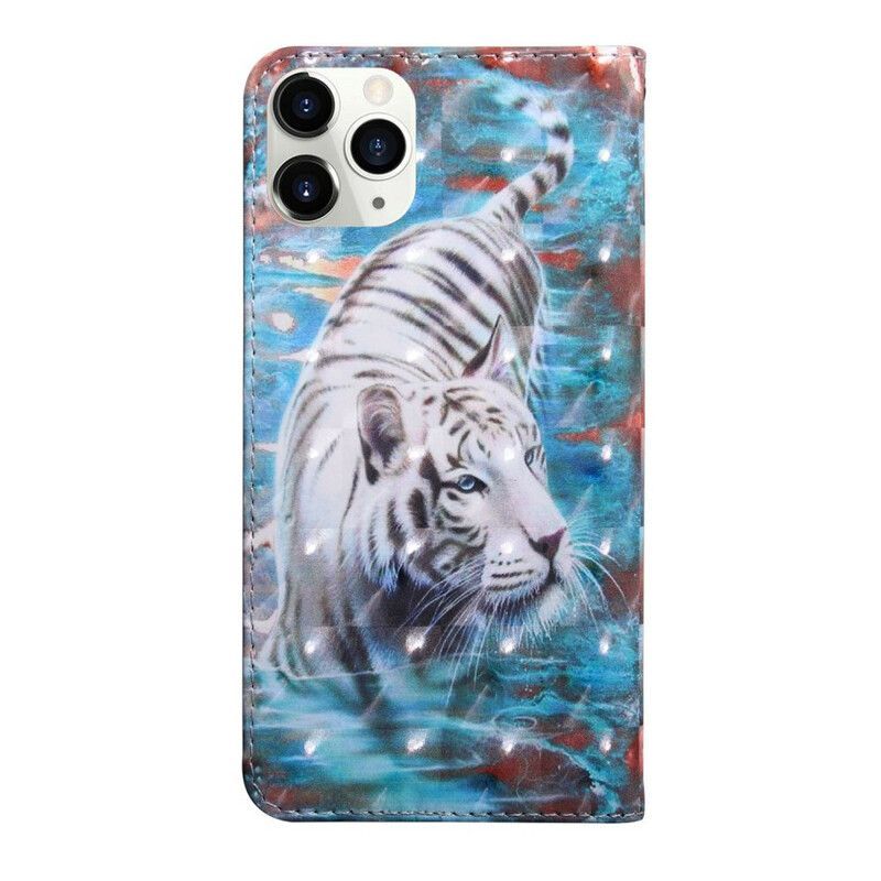 Housse iPhone 13 Mini Light Spot Lucien Le Tigre