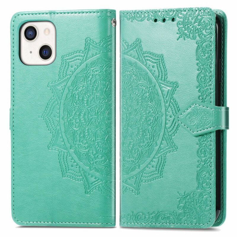 Housse iPhone 13 Mini Mandala Moyen Age