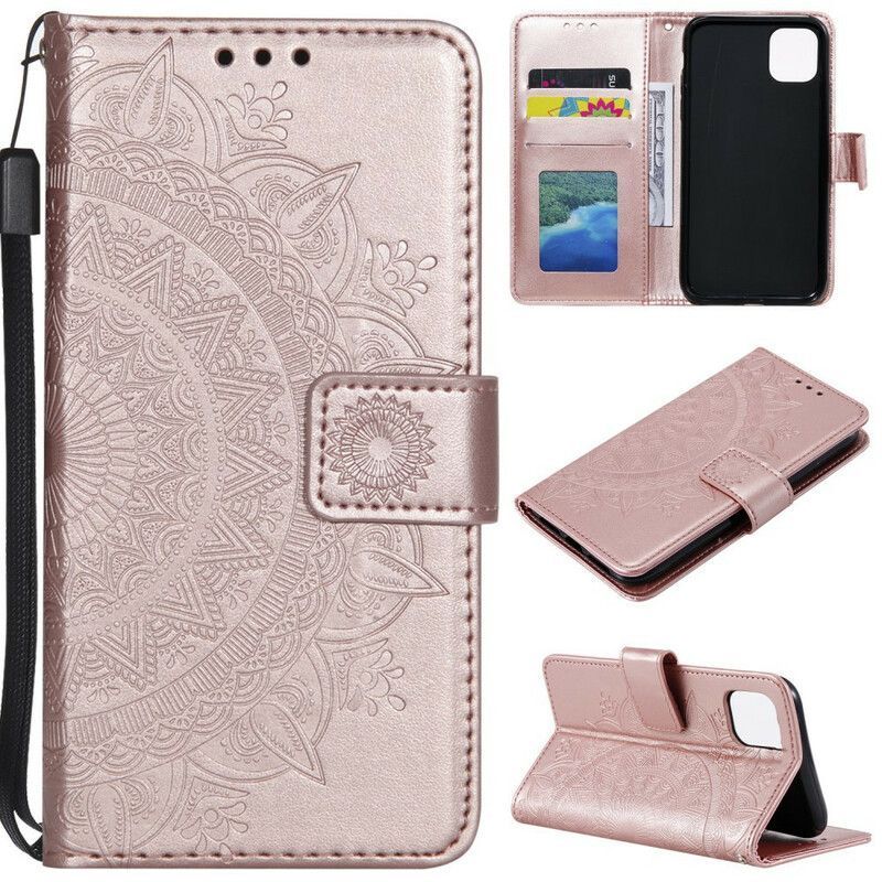 Housse iPhone 13 Mini Mandala Soleil