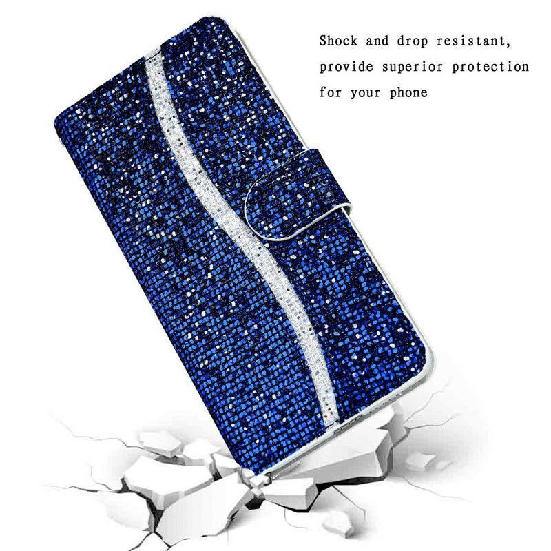 Housse iPhone 13 Mini Paillettes S Design