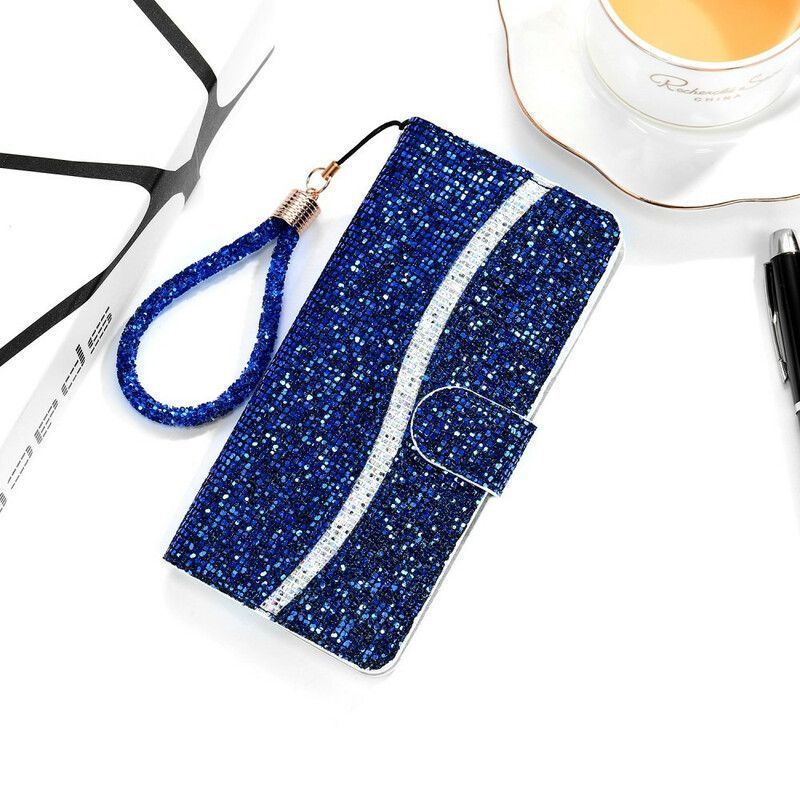 Housse iPhone 13 Mini Paillettes S Design