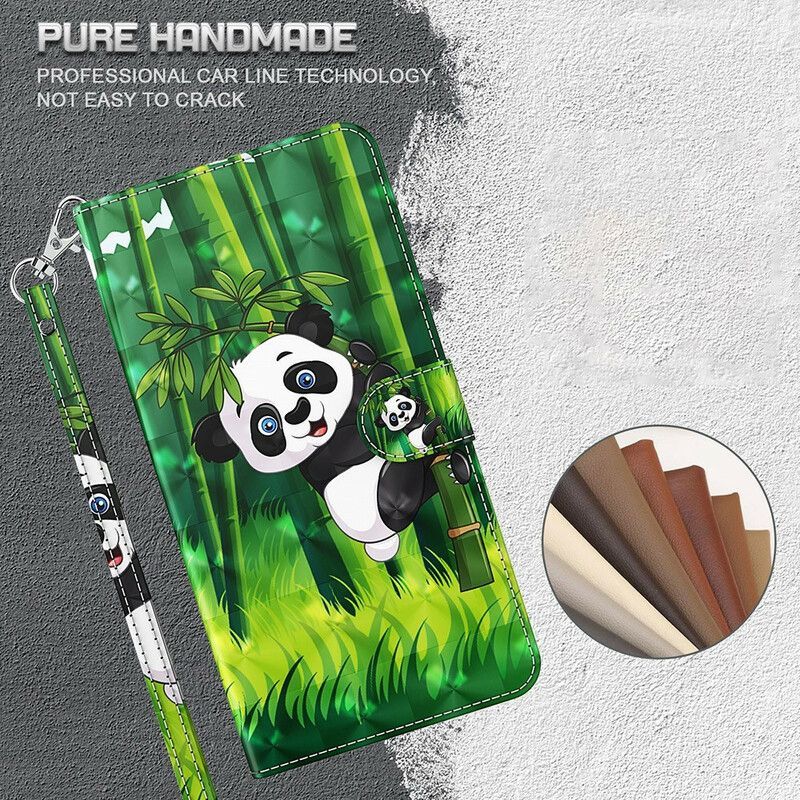 Housse iPhone 13 Mini Panda Et Bambou