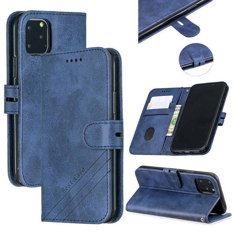 Housse iPhone 13 Mini Simili Cuir Best Case