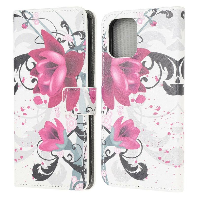 Housse iPhone 13 Mini Tropical Flowers