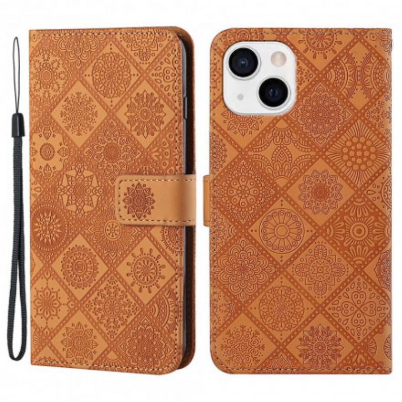 Housse iPhone 13 Motif Tapisserie