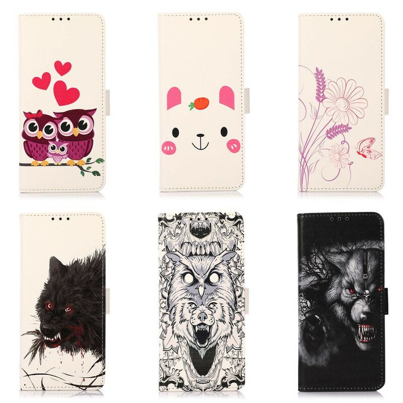 Housse iPhone 13 Pro Dessin Papillons Et Fleurs