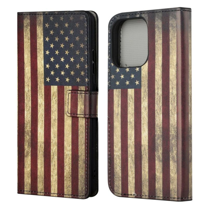 Housse iPhone 13 Pro Drapeau Usa