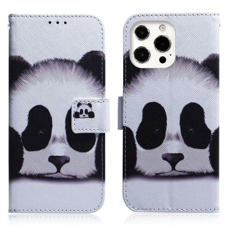 Housse iPhone 13 Pro Face De Panda
