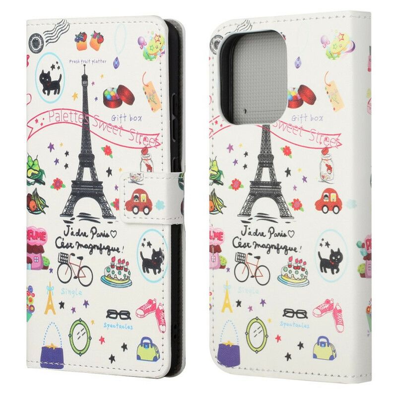 Housse iPhone 13 Pro J'adore Paris