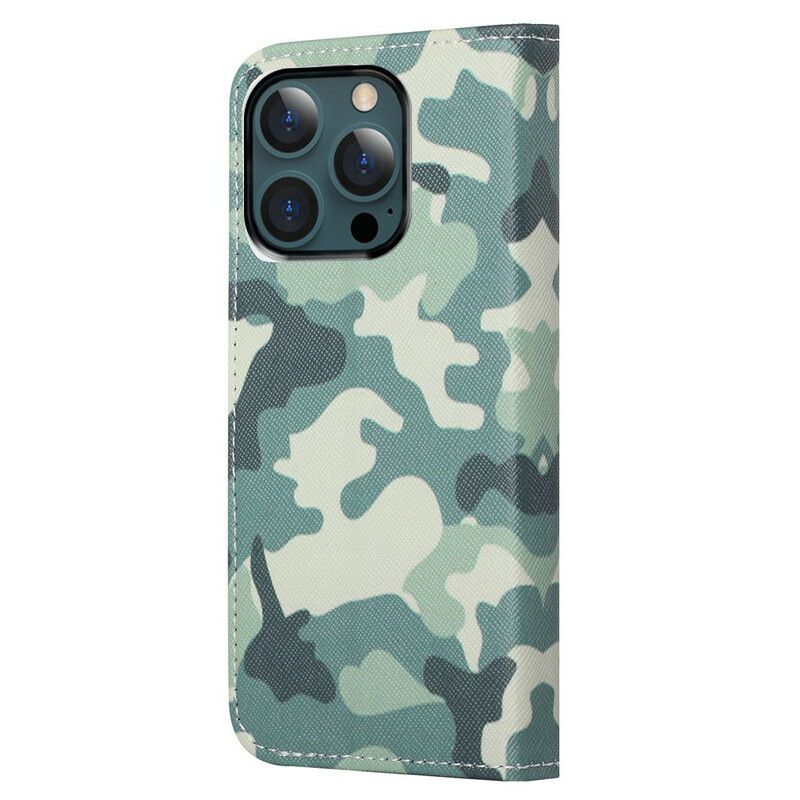 Housse iPhone 13 Pro Max Camouflage Militaire