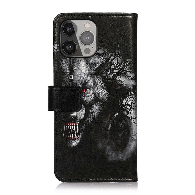 Housse iPhone 13 Pro Max Loup Garou