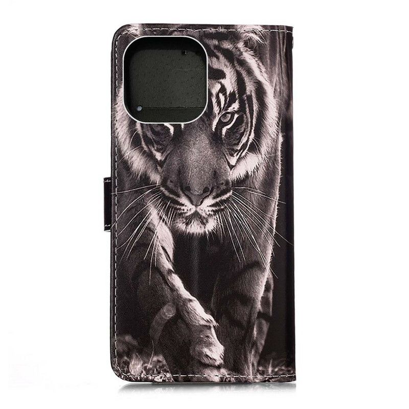 Housse iPhone 13 Pro Max Tigre De Nuit