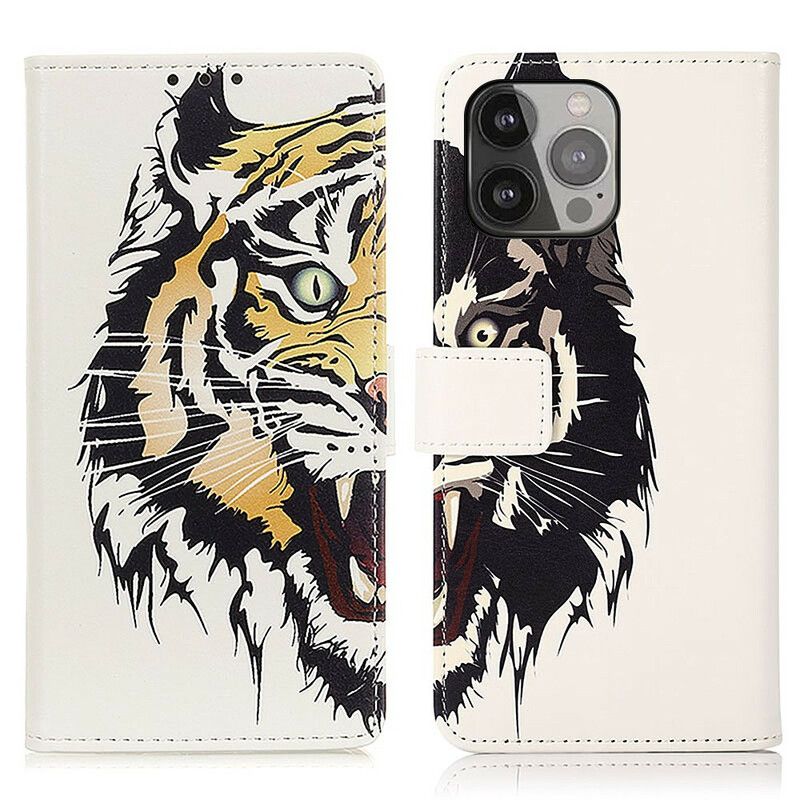 Housse iPhone 13 Pro Max Tigre Féroce