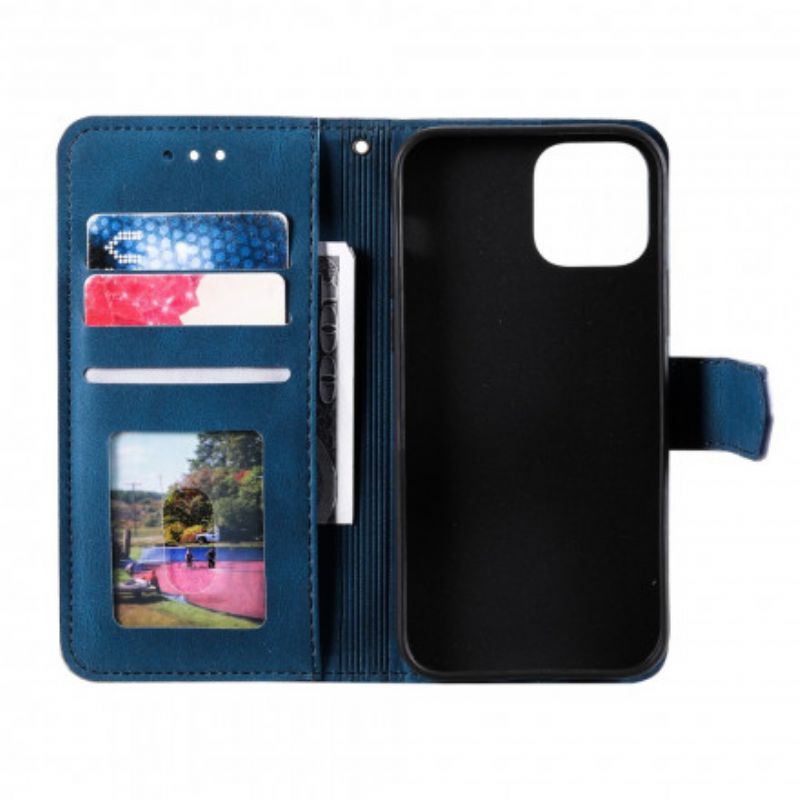 Housse iPhone 13 Skin-touch Coutures
