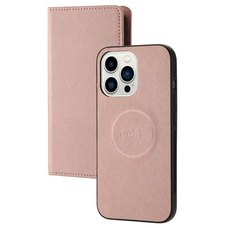 Housse iPhone 14 Pro Coque Détachable Fermoir Argenté