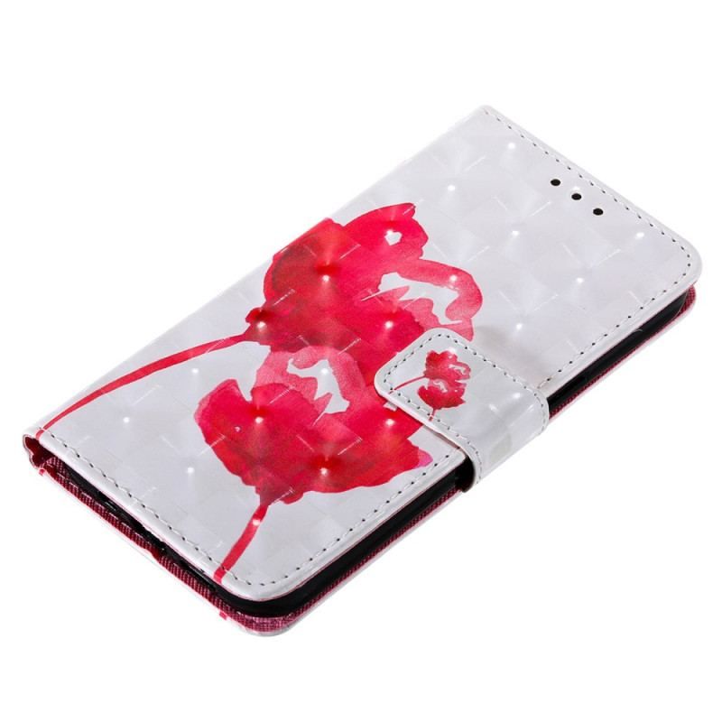 Housse iPhone 14 Pro Max Coquelicot Aquarelle