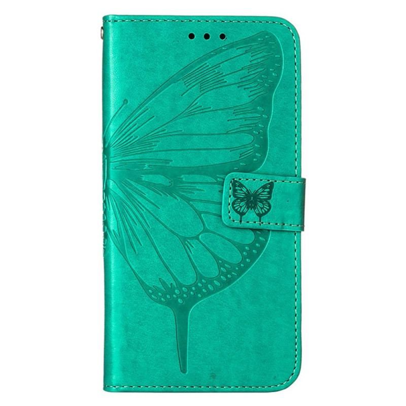 Housse iPhone 14 Pro Max Papillon Baroque à Lanière