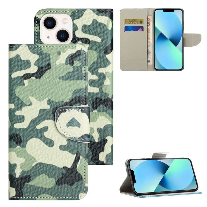 Housse iPhone 15 Camouflage Militaire