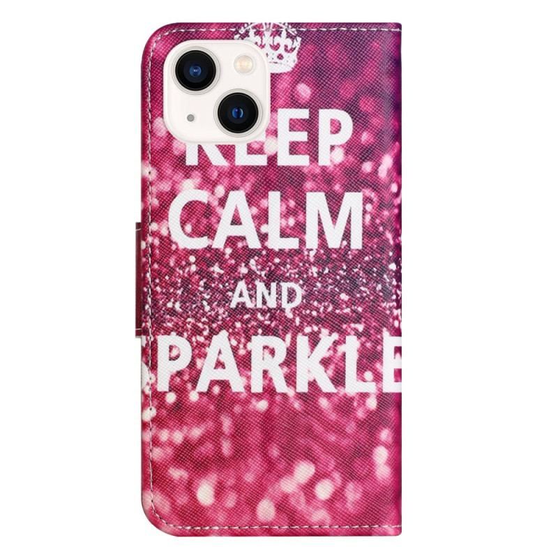 Housse iPhone 15 Keep Calm