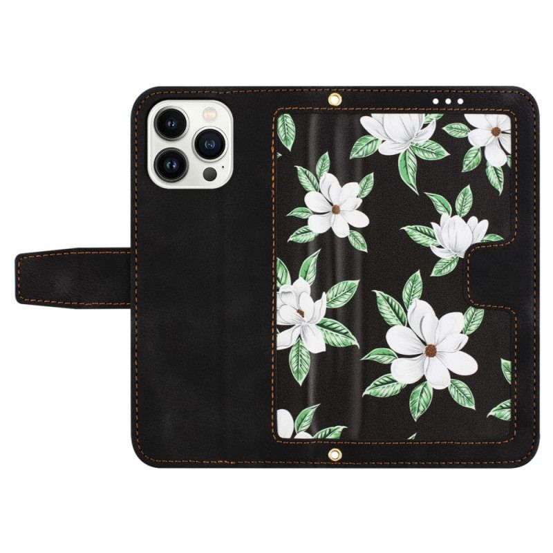 Housse iPhone 15 Luxury Flowers