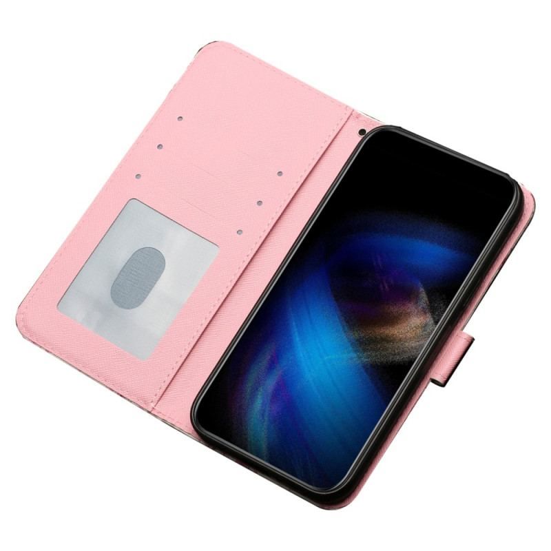 Housse iPhone 15 Plus Chaton 3D à Lanière