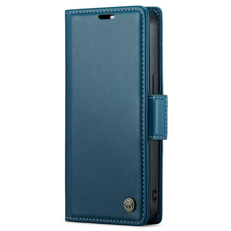 Housse iPhone 15 Plus Style Cuir CASEME