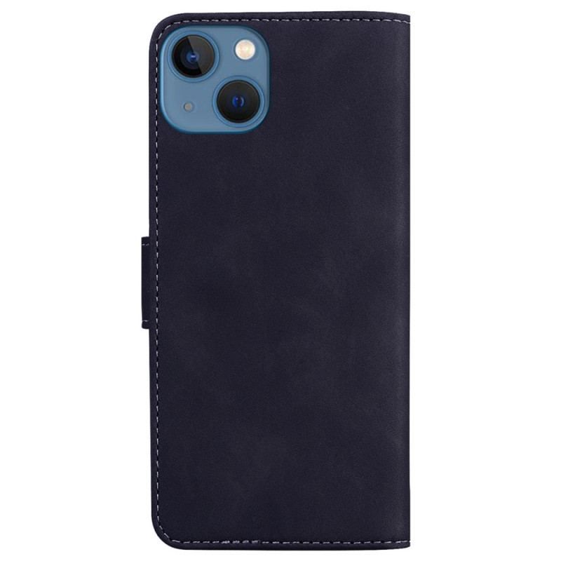 Housse iPhone 15 Plus Style Cuir Douceur