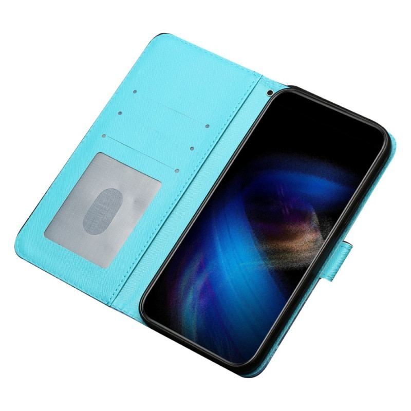 Housse iPhone 15 Pro Marbre 3D à Lanière