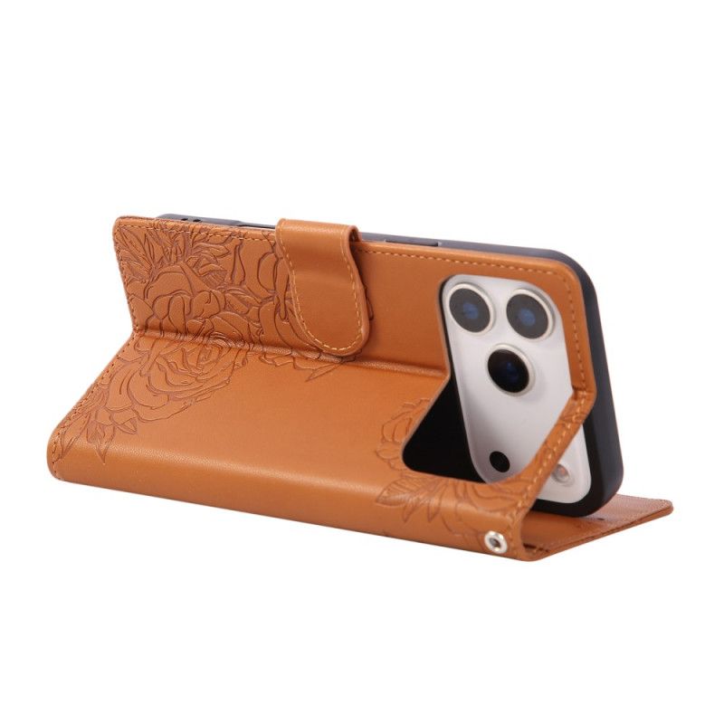 Housse iPhone 17 Pro Max Empreinte Florale