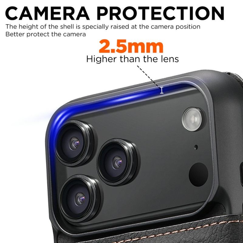 Housse iPhone 17 Pro Max Magsafe 2-en-1 SUTENI