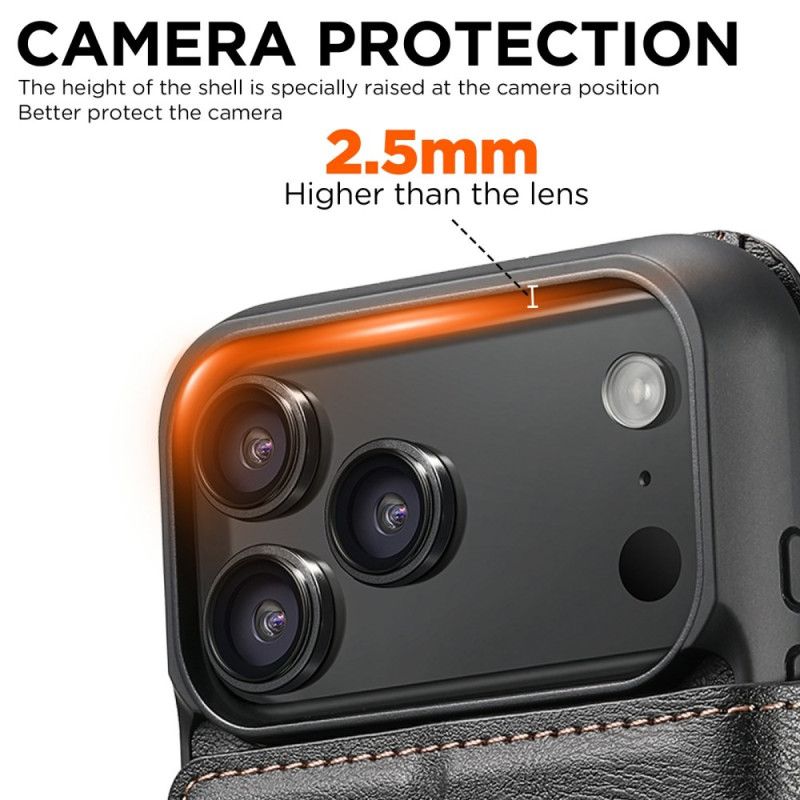 Housse iPhone 17 Pro Max MagSafe Bicolore Coque Détachable SUTENI