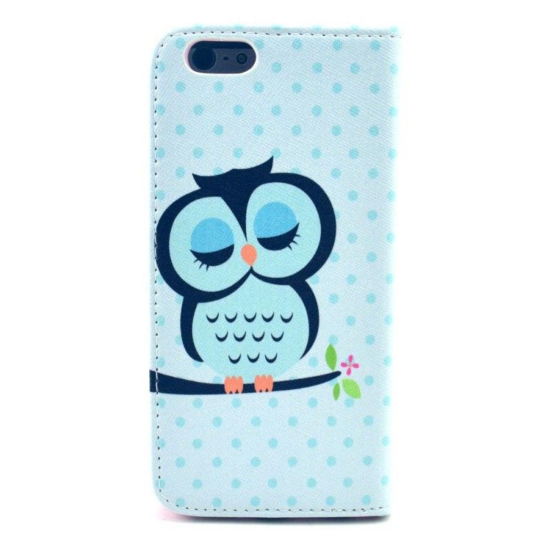 Étui Housse iPhone 6/6s Hibou Endormi