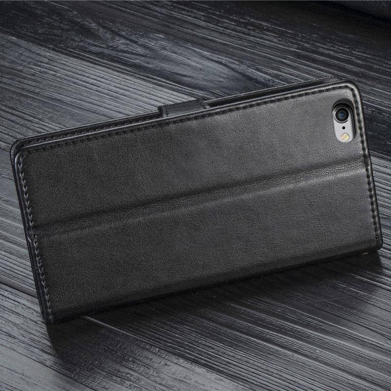 Étui Housse iPhone 6/6s Simili Cuir Et Fermoir Vintage