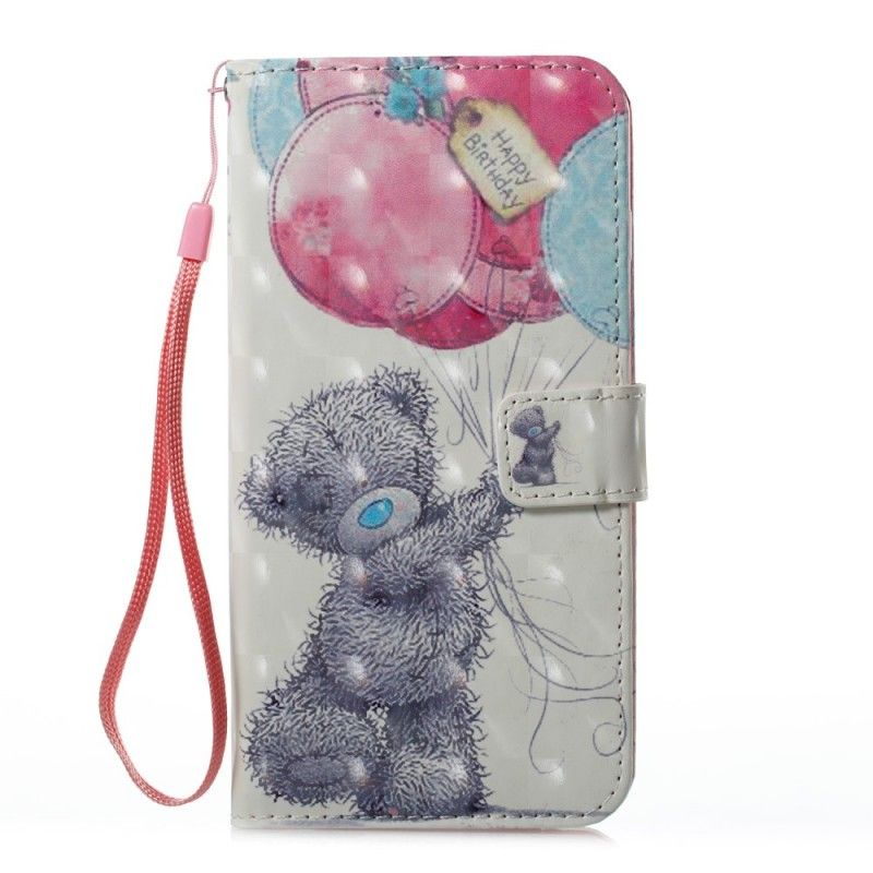 Étui Housse iPhone 7 Plus / 8 Plus Bear Happy Birthday