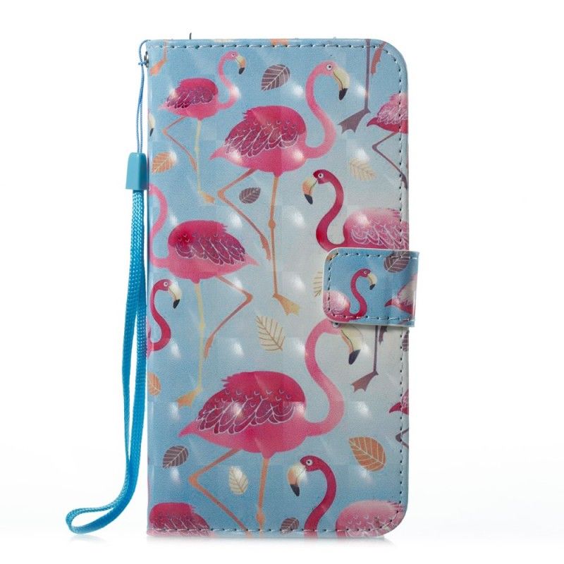 Housse iPhone 7 Plus / 8 Plus Multiples Flamants Roses