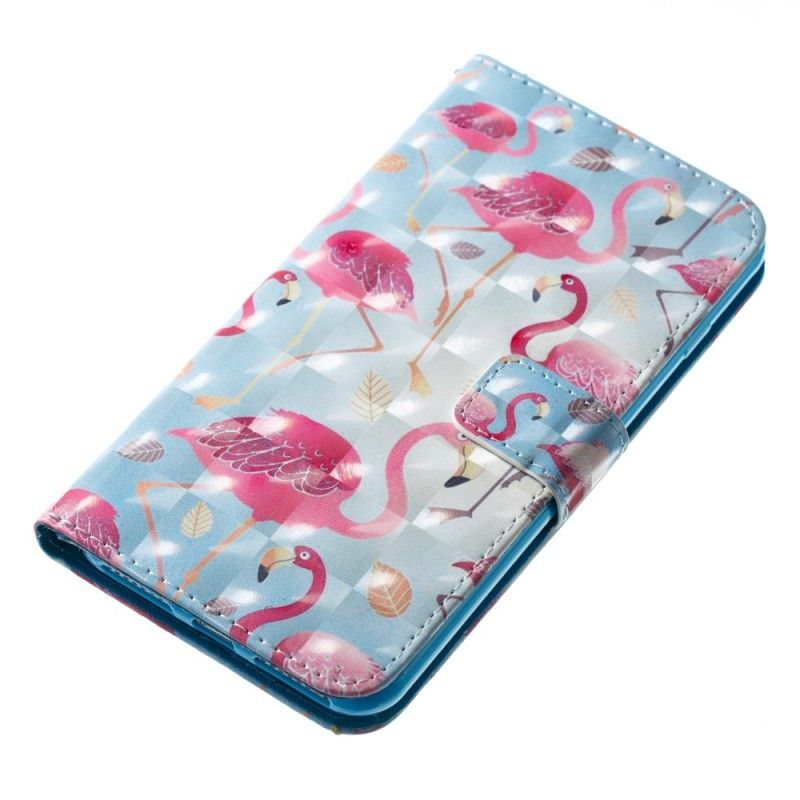 Housse iPhone 7 Plus / 8 Plus Multiples Flamants Roses