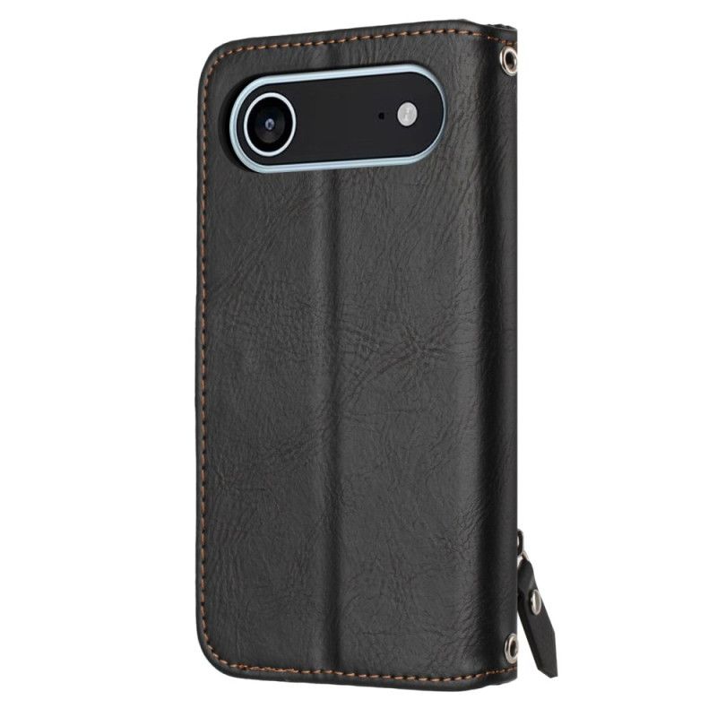 Housse iPhone Air Portefeuille Rétro