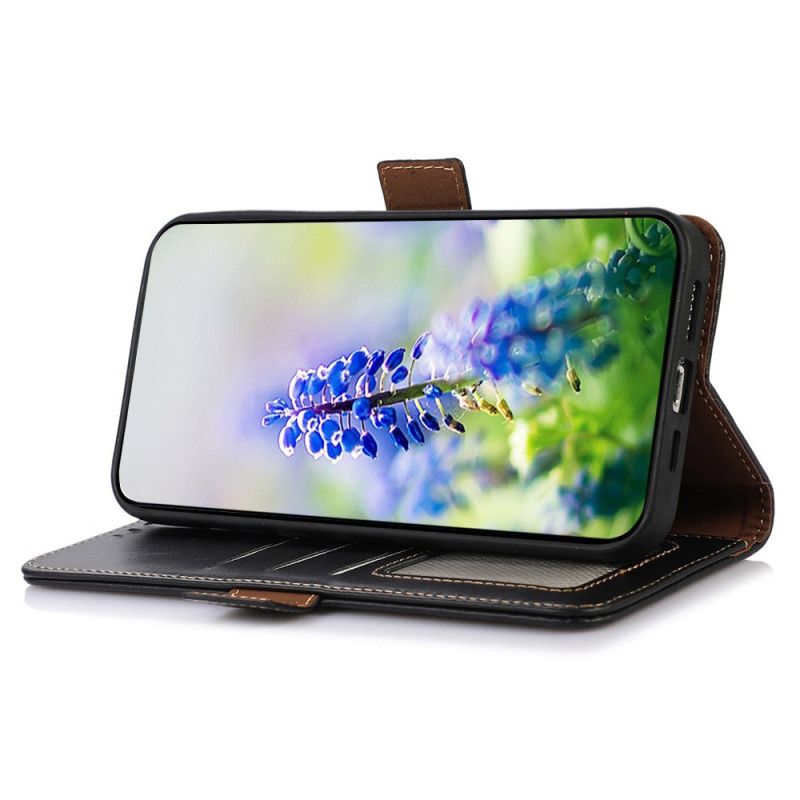 Housse iPhone Air Portefeuille RFID Cuir Premium ABEEL