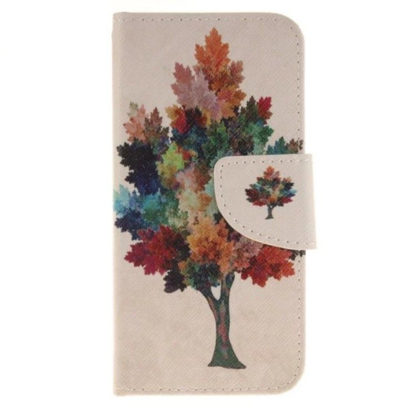 Housse iPhone Se 2 / 8 / 7 Arbre Aquarelle