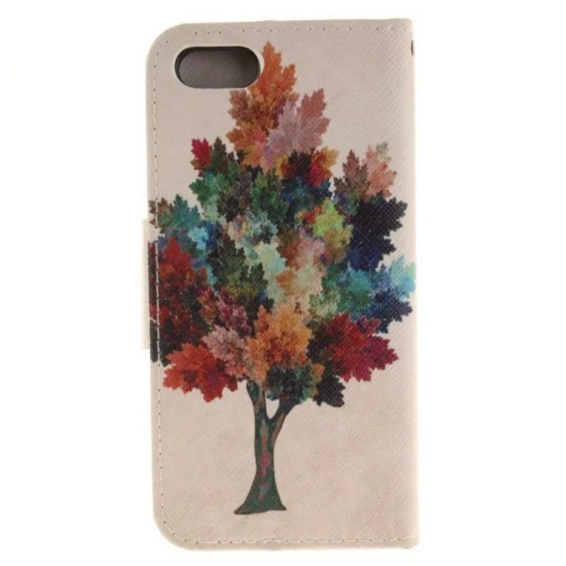 Housse iPhone Se 2 / 8 / 7 Arbre Aquarelle