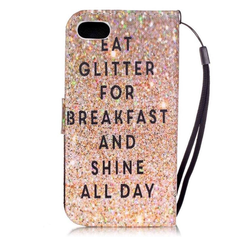 Housse iPhone Se 2 / 8 / 7 Eat Glitter