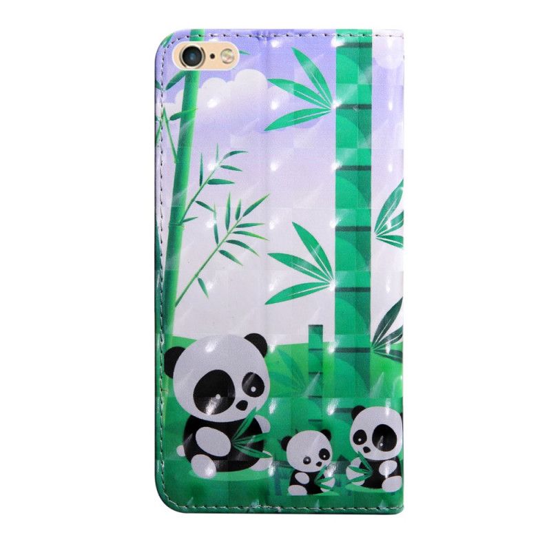 Housse iPhone Se 2 / 8 / 7 Maman, Octave Et Anne Les Pandas