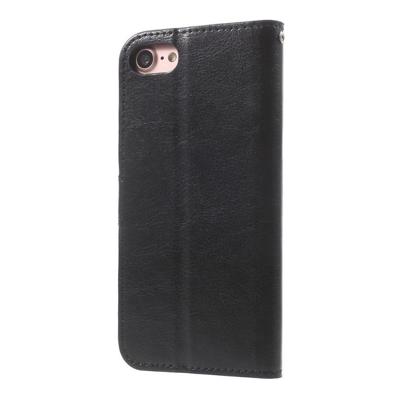 Housse iPhone Se 2 / 8 / 7 Simili Cuir Style Sobre