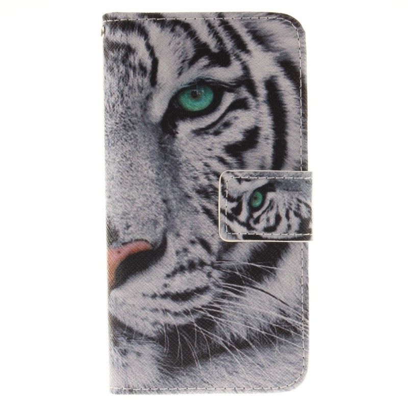 Housse iPhone Se 2 / 8 / 7 Tigre Blanc