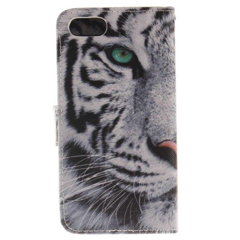 Housse iPhone Se 2 / 8 / 7 Tigre Blanc