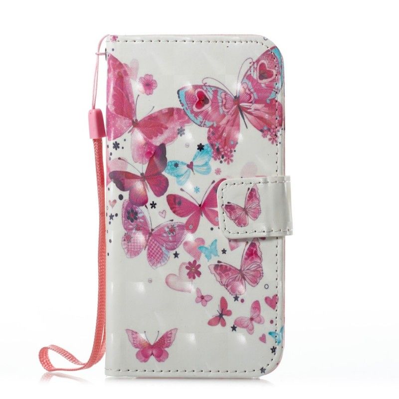 Housse iPhone Se 2 / 8 / 7 Vol De Papillons