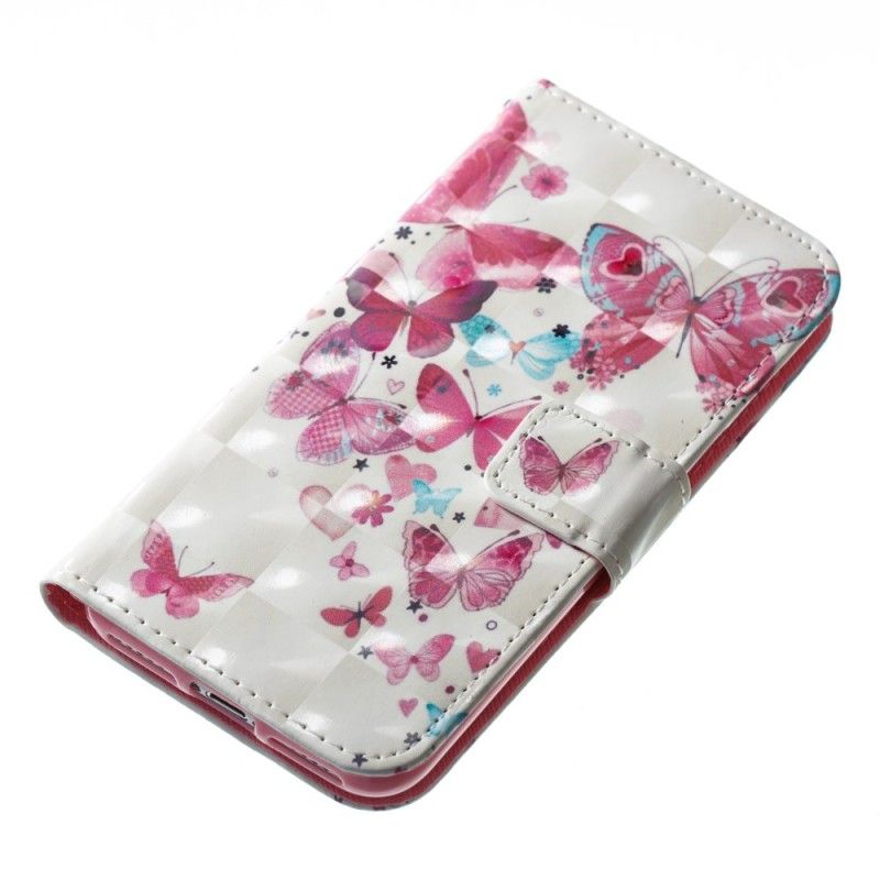 Housse iPhone Se 2 / 8 / 7 Vol De Papillons